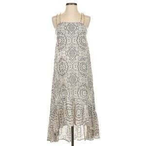 E by Eloise • Cream Patterned Causal Day Dress
